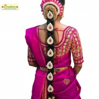 White & Pink Poola Jada 